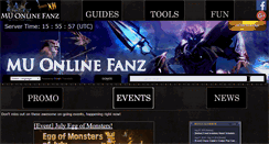 Desktop Screenshot of muonlinefanz.com